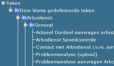 2.2.2 Zoeken Indien u ervoor kiest om een bestaande taak op te halen of aan te passen, zult u uit de