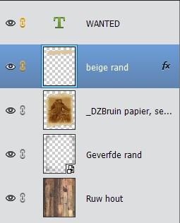 19. Sla nogmaals op. 20. Zorg ervoor dat rondom de tekst een beige rand komt, en dat deze beige rand ook nog eens een fijn zwart lijntje errond heeft.