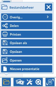 Klik in het volgende scherm nog op Nu krijg je het volgende werkblad te zien met de volgende toetsenbalken: Bewerktoetsen Functietoetsen Paginatoetsen De Functietoetsen op een rijtje gezet: