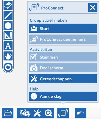 Hou er rekening mee dat de letters en cijfers in het Nederlands en niet in het Vlaams worden voorgelezen.