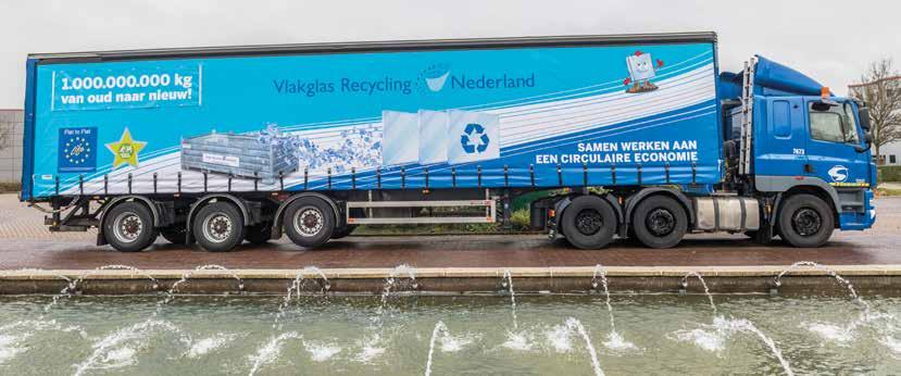 2.2 Resultaten 2.2.1 Hoeveelheid ingezameld en gerecycled vlakglas Doelstelling voor 2016: Vlakglas Recycling Nederland wil minimaal 70.000 ton vlakglas inzamelen en ter recycling aanbieden.