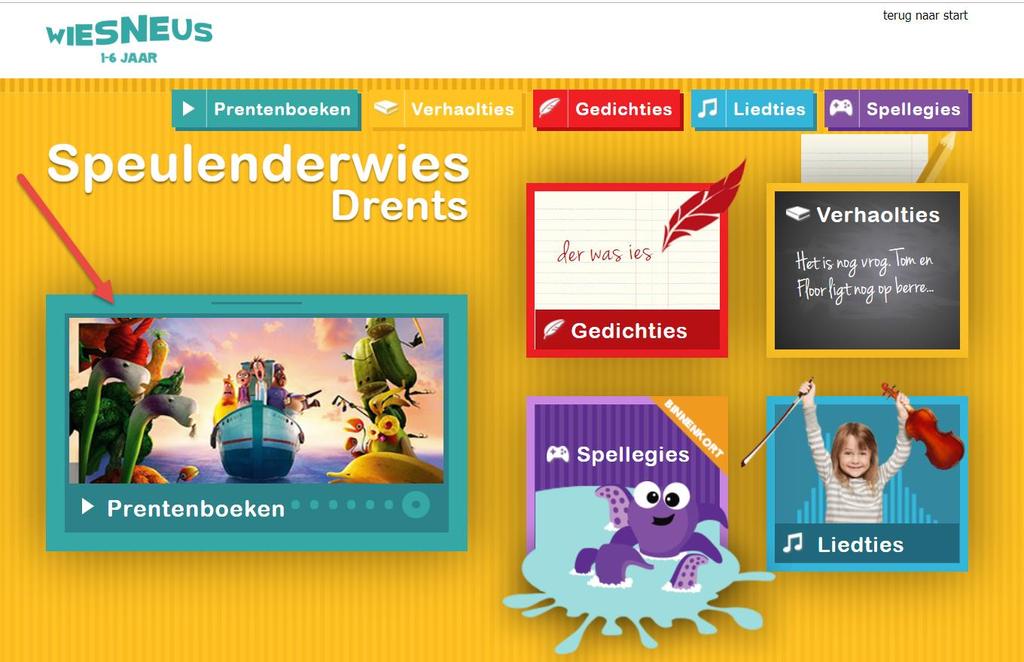 Gebrukershandleiding www.wiesneus.nl bladziede.