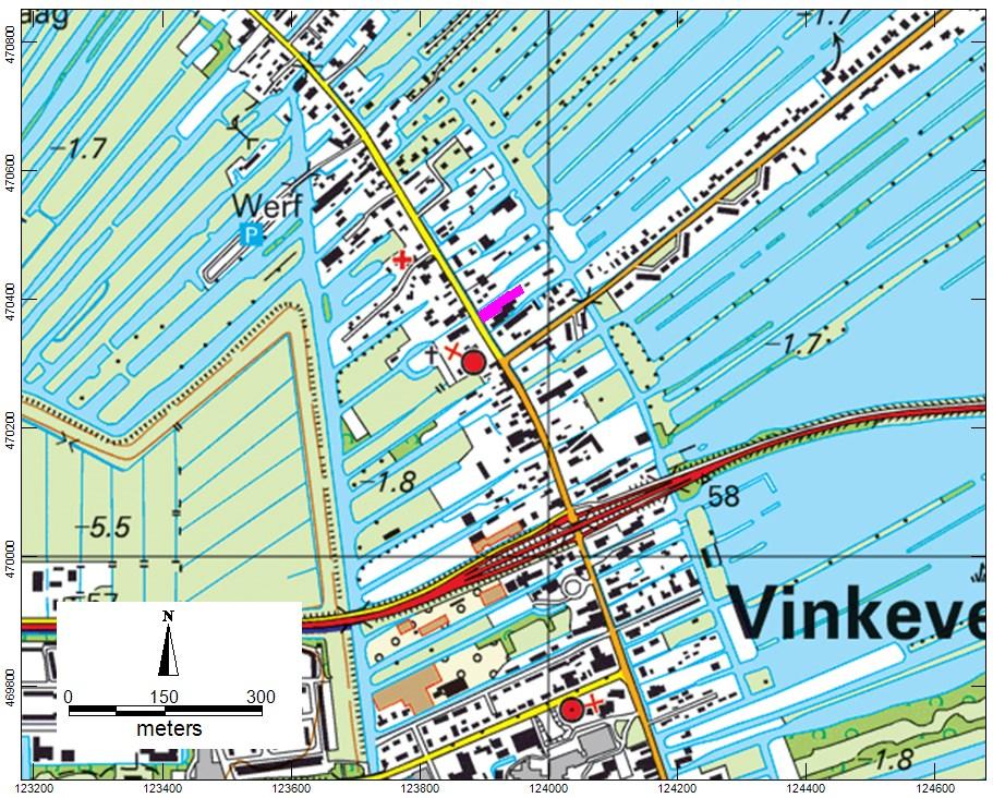 ArGeoBoor Archeologisch vooronderzoek & advies V E R K E N N E N D B O O R O N D E R Z O E K Vinkeveen, Herenweg 212 (Gemeente De Ronde Venen) Een verkennend booronderzoek Afbeelding 1.