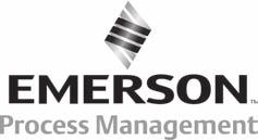 Emerson Process Management, Emerson en het Emerson-logo zijn handelsmerken en servicemerken van Emerson Electric Co. Alle andere merken zijn eigendom van de betreffende merkhouders.