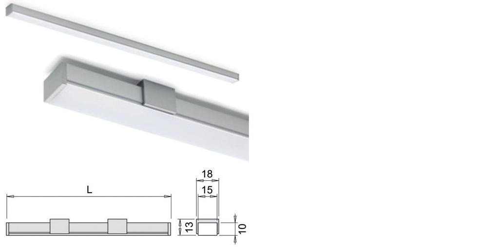 Afwerking Omschrijving Lengte Verpakking 013692 aluminium opbouw/inbouwprofiel 3000 mm 40 013976 zwart mat opbouw/inbouwprofiel 3000 mm 1 013695 opaal afdekprofiel 3000 mm 1 013693 grijs eindkap - 1