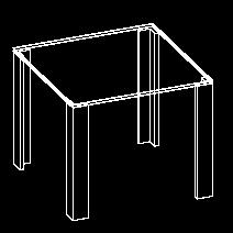BIJZETTAFELS Acqua Occasional Table* Design: Theo Beunen Bovenblad (glas) 12 mm 43 x 43 cm, 40 cm hoog MD 9165 Acqua Occasional Table, aluminium helder glas 367,77 445,00 60 x 60 cm, 50 cm hoog