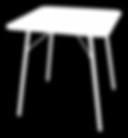 Stalen stoelen Stalen tafels Onderhoudsarme en weerbestendige gekleurde