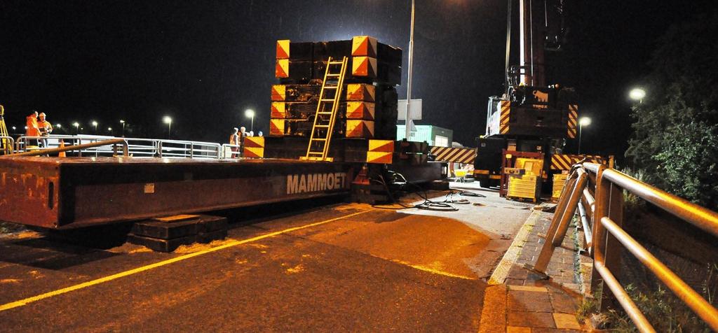 Veilig aanbrengen belasting Met gewichten op stalen