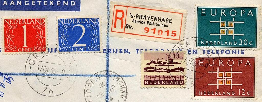 Het stempel werd verzonden op 17 augustus 1962 en vernietigd op 13 april 1978.