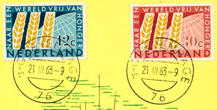 s-gravenhage 77 OBPK 0593 Vervaardigd door Numerofa in juli 1964. Het handstempel werd verzonden op 22 juli 1964.