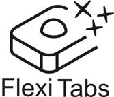 Flexi Tabs Deze optie is ideaal voor gecombineerde afwasmiddelen; hij garandeert een optimale wasbeurt en een maximale benutting van de eigenschappen van de multifunctionele tabletten.