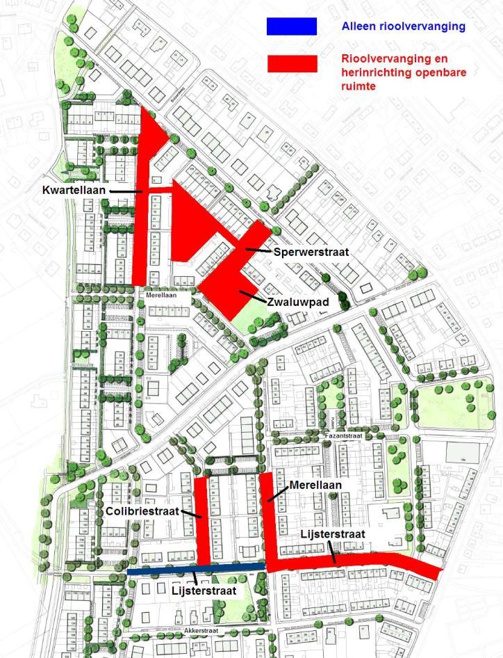 PAGINA 3 Planning openbare ruimte In mei 2012 start de gemeente met de voorbereiding van de plannen voor de inrichting van de openbare ruimte in de Vogelbuurt.