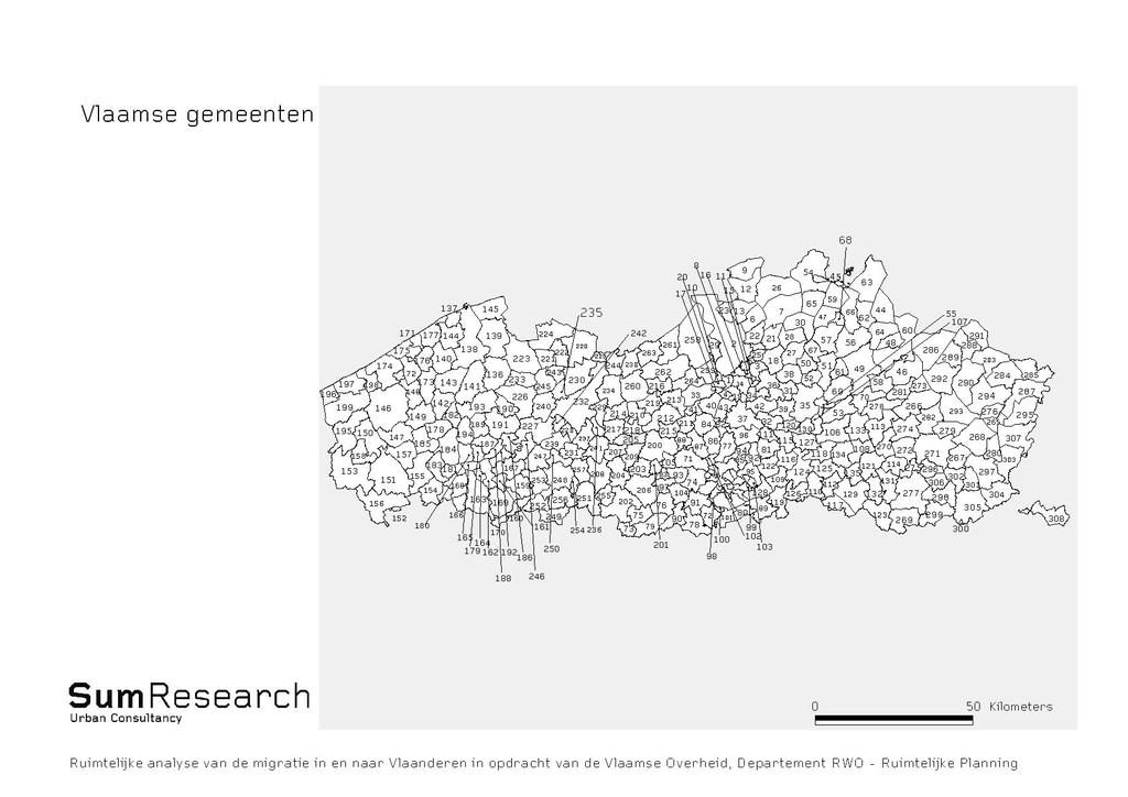 Kaart 1: Slide van de Vlaamse