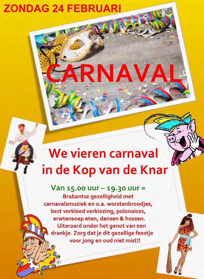 Zondag 24 februari Carnaval 24