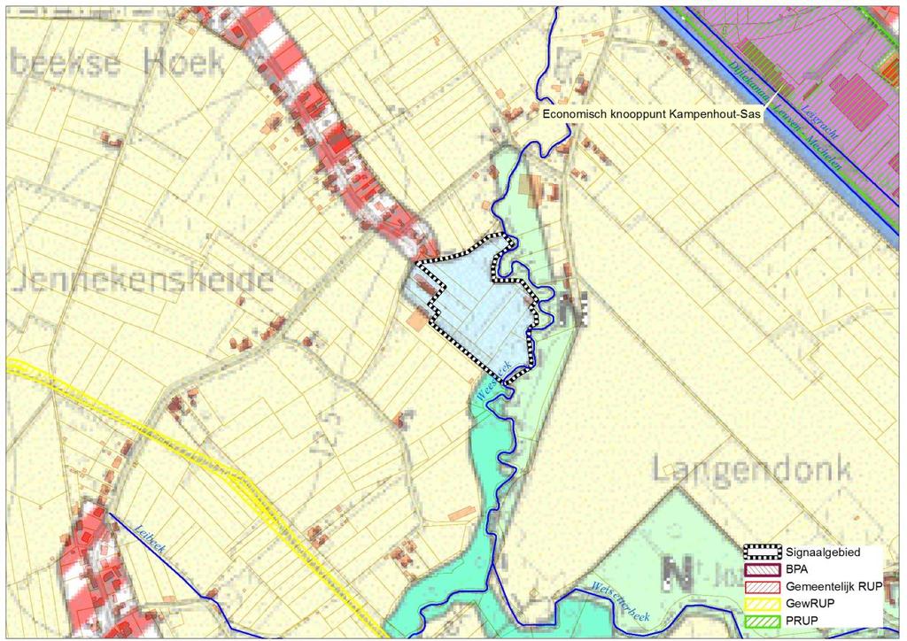 1 Situering 1 1.1 Algemeen Gemeente(n): Kampenhout Provincie(s): Vlaams-Brabant Bekken: Dijle-Zennebekken Betrokken waterlopen: Weesbeek (2de categorie, beheerder: provincie Vlaams Brabant).