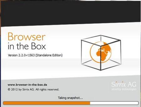 Immers is VirtualBox noodzakelijk om de browser virtueel te laten draaien, een klik op de knop OK is voldoende om het programma te