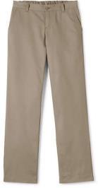 95 PLAIN FRONT STRETCH CHINO PANTS, Khaki