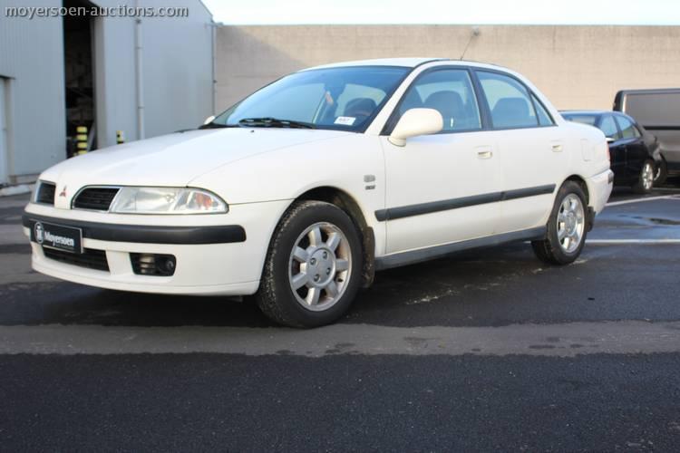 647 MITSUBISHI Carisma GDI 150 category: car Fuel : gasoline Transmission: Automatic Counter read: 124219 km. 1st inscription: 13-10-1999 Color: White Cap.cyl.: 1834 cc. Engine Power : 92 Kw.