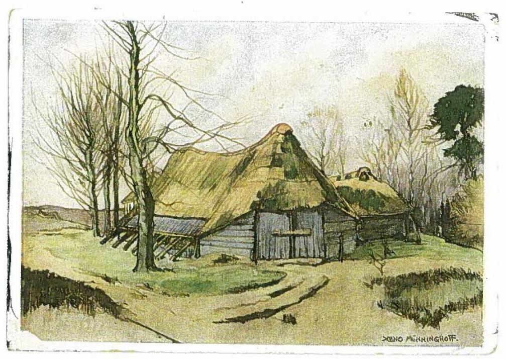 Schaapskooi Heelsum Kaart Schaapskooi Heelsum stempel: Feldpost 23-1-1945; verstuurd naar 12a = Berlijn-Zuid Noot: Heelsum is een dorp in de gemeente Renkum in Gelderland, vlakbij Oosterbeek