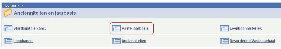 Blokkeren in de laagste loonschaal Wanneer het personeelslid de loonschaal HUA1, B1, M1 of O2 geniet kan de onmiddellijke lagere