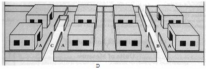 Sjabbat 6b Complete en incomplete gebieden Een andere Baraita: RABBI JEHOEDA HEEFT GEZEGD: WANNEER IEMAND TWEE HUIZEN HEEFT, AAN WEERSKANTEN VAN EEN STRAAT, DAN MAG HIJ EEN LECHI [verticale paal] AAN