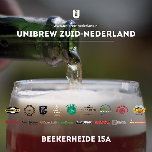 Unibrew Zuid-Nederland Bier en Wijnbenodigdheden Van der Kooij in Beek en Donk Adres: Beekerheide 15A, 5741 HB Beek en Donk Tel.