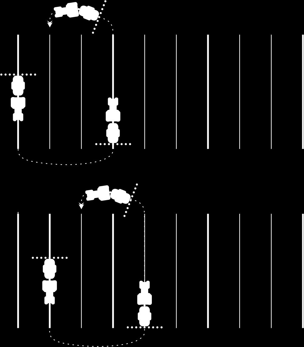 Parallelgeleiding TRACK-Leader Geleidingslijnen voor parallelle geleiding gebruiken 6