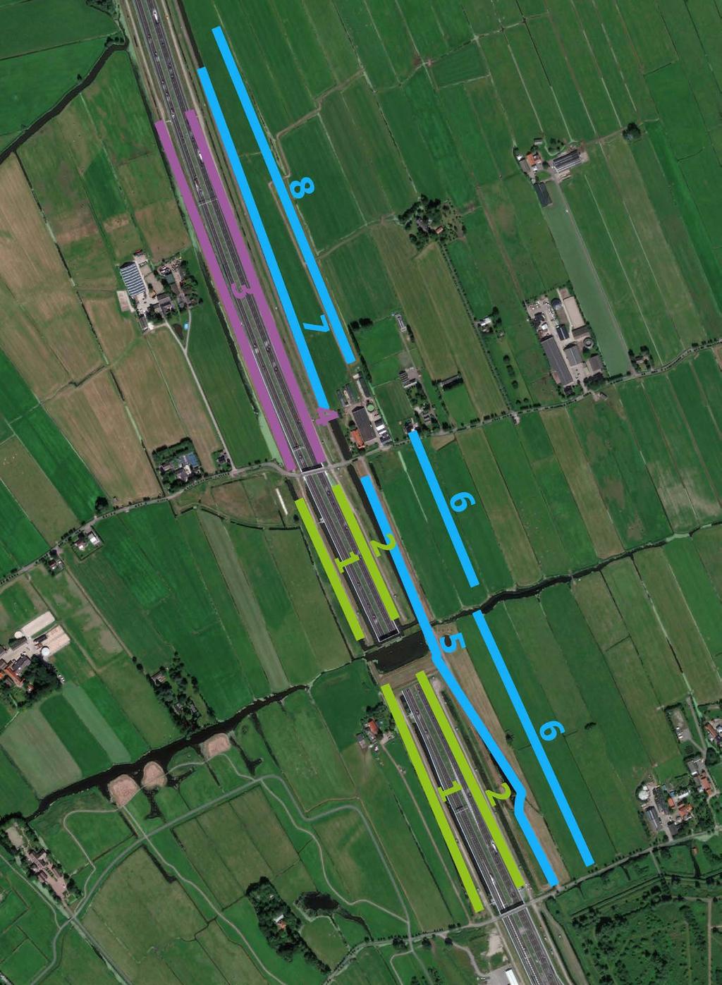 Slikboer, Bos & Reemer 2018 Bijen, zweefvliegen en dagvlinders langs de Honey Highway in 2018 2018 ook een vergelijking gemaakt van de bermtransecten met controletransecten in de omliggende