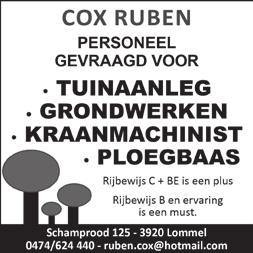 Meer info 011/60 55 11 of WWW.VASTGOEDRIJKEN.