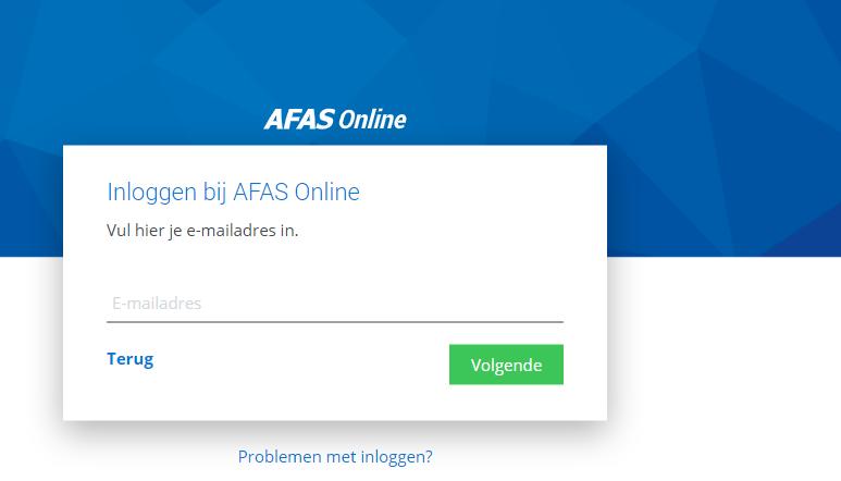 INLOGGEN AFAS ONLINE Tips: 1. Zorg dat je jouw mobiele telefoon bij de hand hebt. 2. Wil je de Afas Pocket-app gaan gebruiken?