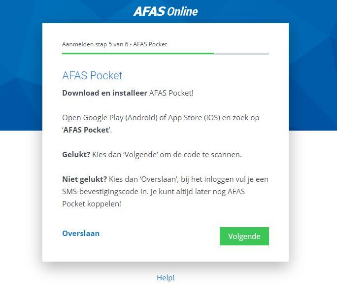 Stap 8 Wil je de Pocket-app installeren, dan kan je er voor kiezen dit direct te doen (na installatie op Volgende klikken) of hier nog even mee te wachten (klik dan