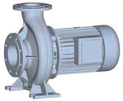Technische omschrijvingen Gebruik De centrifugaalpomp UNIBLOCK-GF is bijzonder geschikt voor het pompen van schoon water, koelwater, zwembadwater,