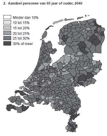 Limburg een krimp van 5% is opgetreden in de periode 1998-2008. Deze krimp is een stuk groter dan in de rest van het land. Een ander belangrijk punt is de krimp in het aantal huishoudens.