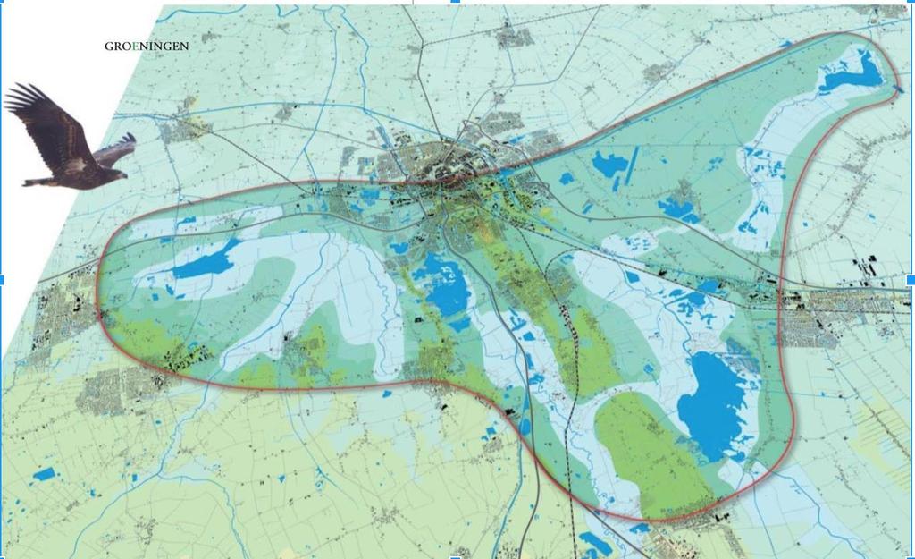 Het project Groeningen omvat een voortzetting van het een aantal jaren geleden geïntroduceerde concept Laagveengordel.