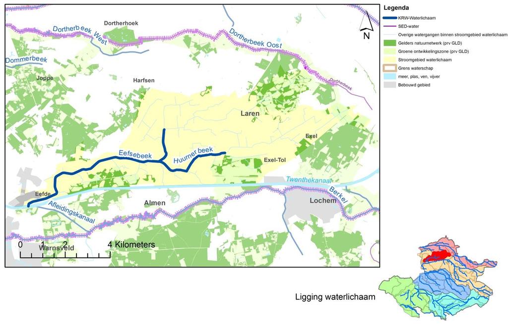 Eefse Beek Basisgegevens Nr. waterlichaam Gebied WRIJ: Gemeente: Provincie: Lengte: Omvang: Status: Type: Ambitieniveau: NL07_0025 Berkel Lochem Gelderland 12,1 km. 4080 ha.