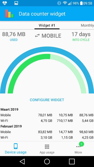 Ook hier een snelkoppeling of een widget.