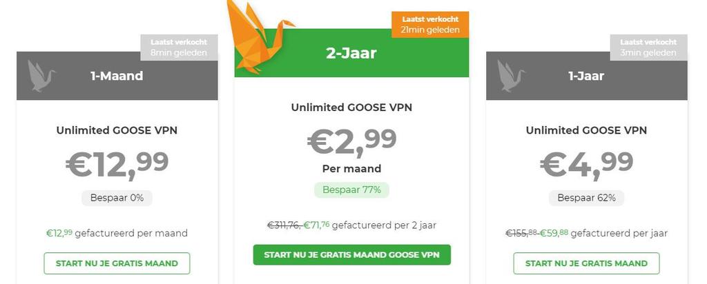Nederlandse VPN provider De enige Nederlandse VPN aanbieder is GOOSE. GooseVPN.
