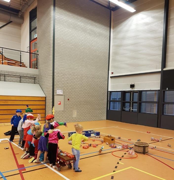 Ook waren er studenten van het Deltion College Zwolle en Landstede Sport & Bewegen aanwezig om de hulppieten te begeleiden.