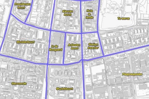 Behorend bij Nota Parkeernormen Gemeeente Rijswijk Vastgesteld op 8 februari 2011 Bijlage 1: Gebiedsafbakening Behorende bij de Nota Parkeernormen Gemeente Rijswijk Binnen Rijswijk zijn drie