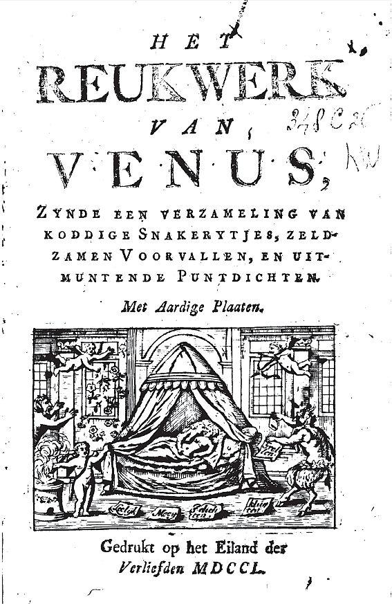 Almanach a la Figaro (1789), Het Reukwerk van Venus (1750, 1762) Wat je in de 18e eeuw aan erotisch