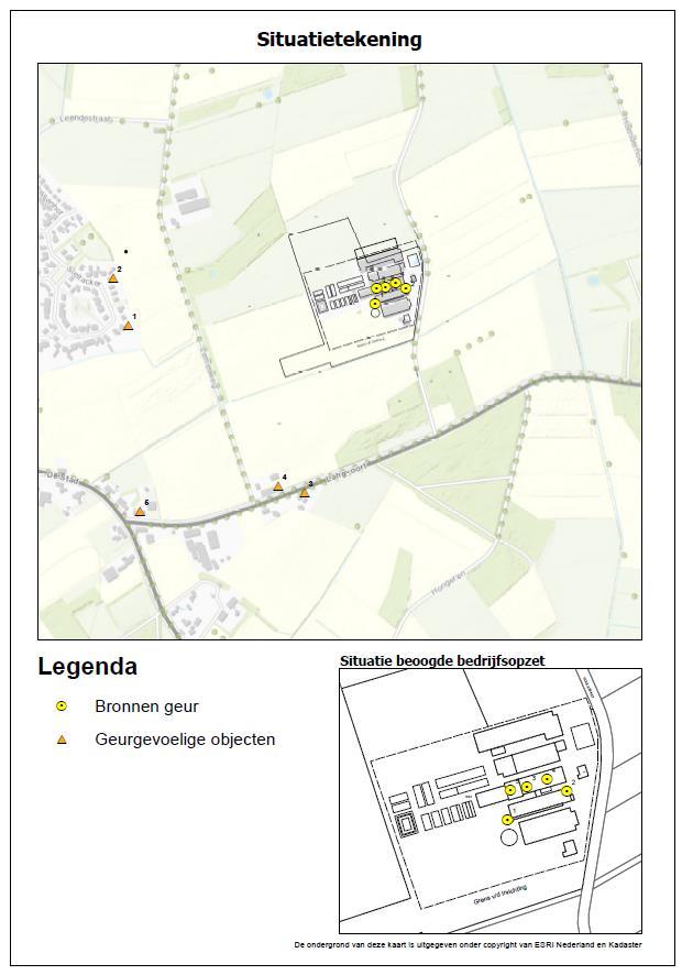 Bijlagen Bijlage 1: Situatieschets bedrijf en ligging