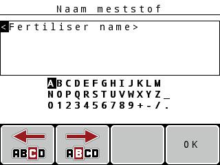 Bediening QUANTRON-A.13 Speciale functies.13.1 Tekstinvoer In sommige menu s kunt u vrij te bewerken tekst invoeren. 1 2 3 Afb.