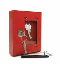 SAFEBOXEN EN SLEUTELKASTEN NOODSLEUTELKASTEN NOODSLEUTELKASTEN - SLEUTELS SNEL VOORHANDEN! Een ander specialisme van Mauer Locking Systems is de noodsleutelkast.