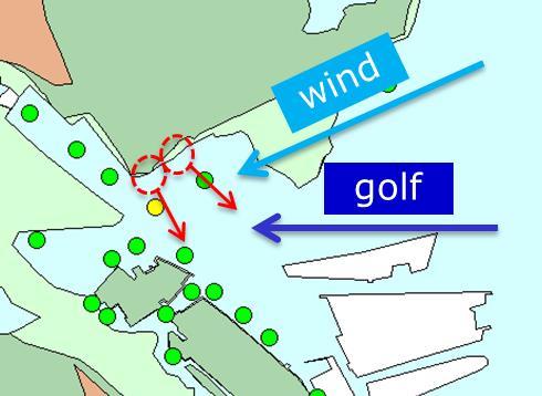 De storm veroorzaakt ook golven. Golven zijn er in allerlei soorten en maten tijdens een storm. Echter, alleen de hoogste golven zijn bepalend voor het dijkontwerp.