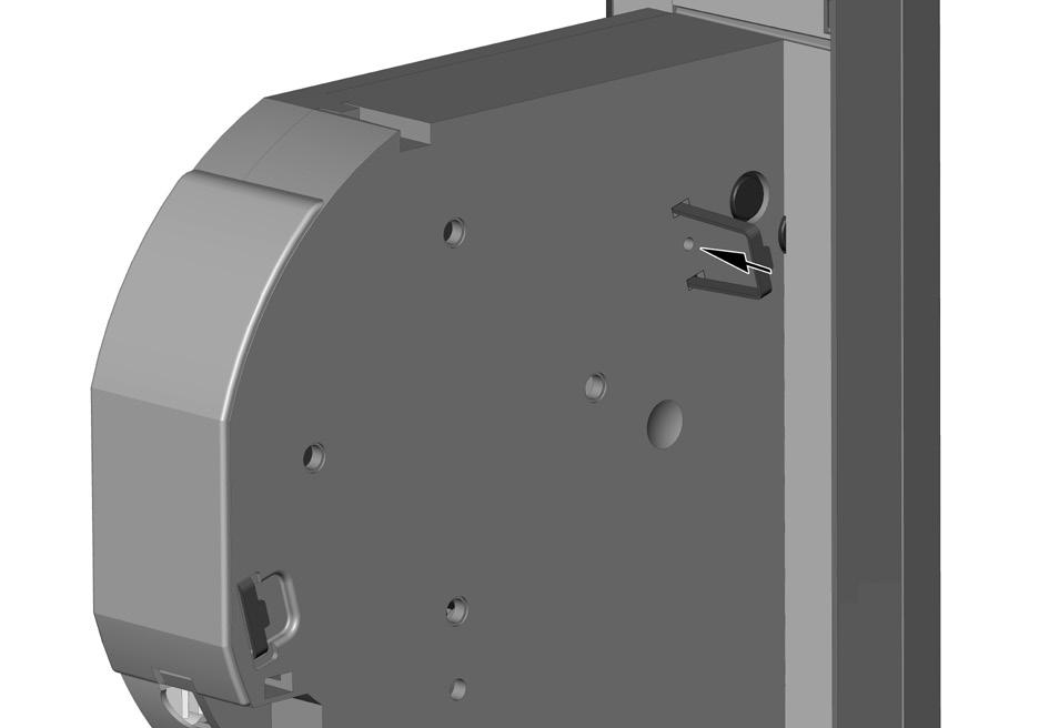 18. Extrare la sangle en cas de panne S'l arrve que le RolloTron Basc DuoFern 1200 tombe en panne et que le moteur ne fonctonne plus, vous pouvez extrare l'ntégralté de la sangle sans la découper