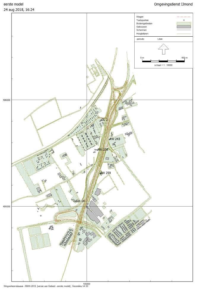 Model Rijksweg Noordelijk