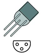 Lichtdiode s (LEDs) Gelijkrichters Transistors Wanneer lichtdiode s in doorlaatrichting worden gebruikt lichten ze op.