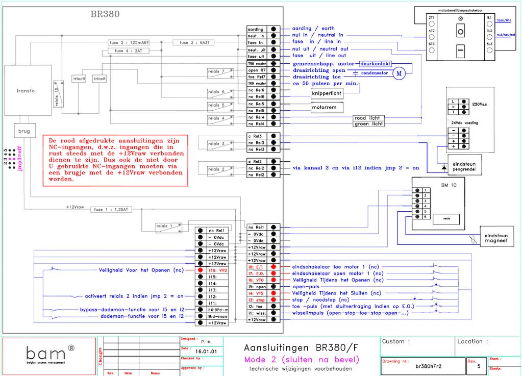 4.2.7. Sluiten na bevel br380hfr2 4.2.7.1.