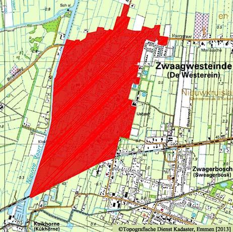Risicobronnen ten aanzien van het bestemmingsplan De Westereen-kom De ligging van het plangebied is in figuur 1 weergegeven.