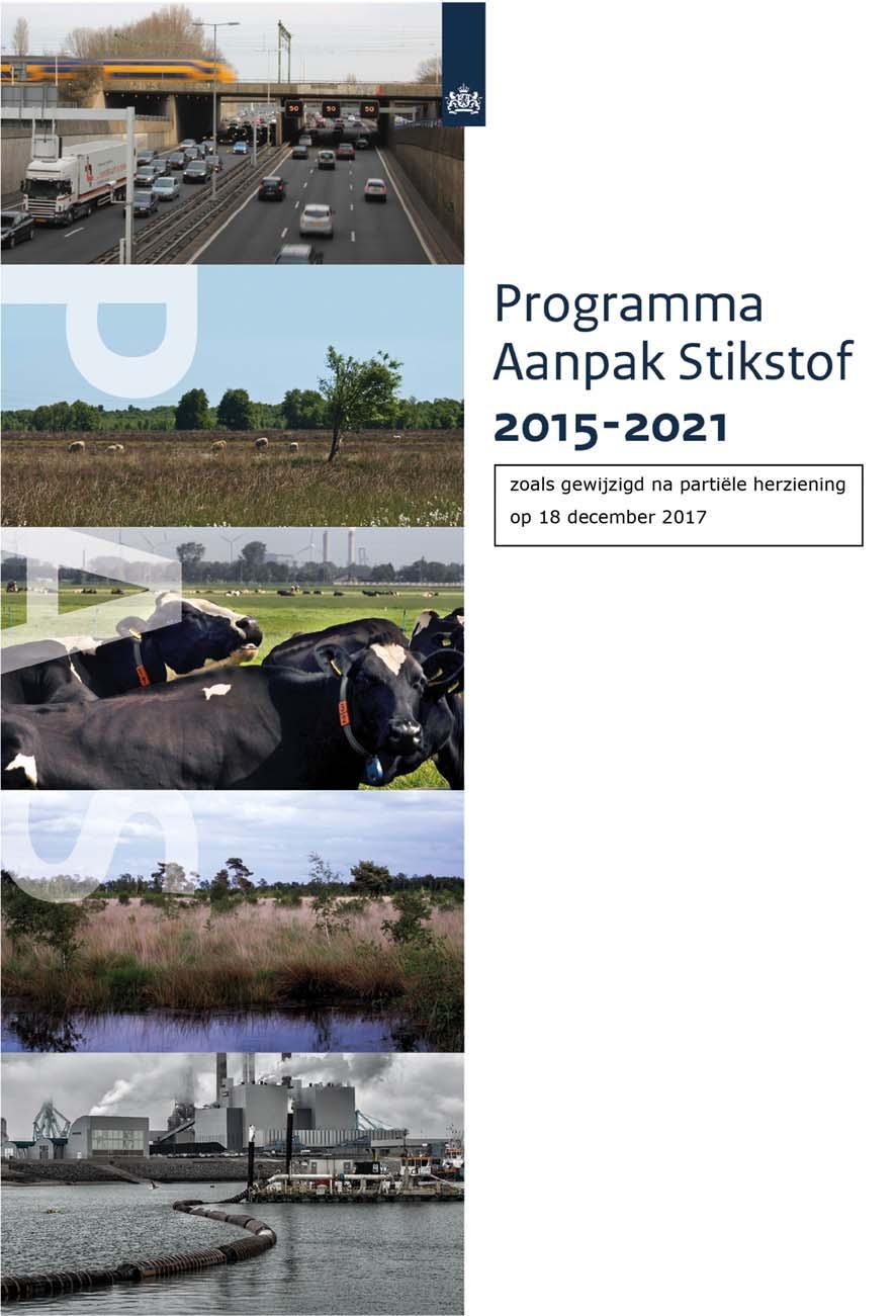 Het programma: Foto s voorkant: Verkeer (foto Wouter van Vliet), Witterveld (foto Hans Dekker), koeien nabij Schiphol (foto Beeldbank EZ, Marcel van